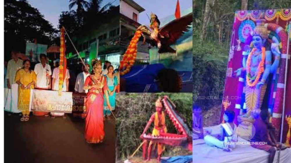 ശ്രീകൃഷ്ണജയന്തിയോടനുബന്ധിച്ച് വിവിധയിടങ്ങളിൽ ശോഭായാത്രകൾ