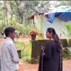  കൂനംവെള്ളിക്കാവിൽ കനത്ത മഴയിൽ വീട്  തകർന്നു.
