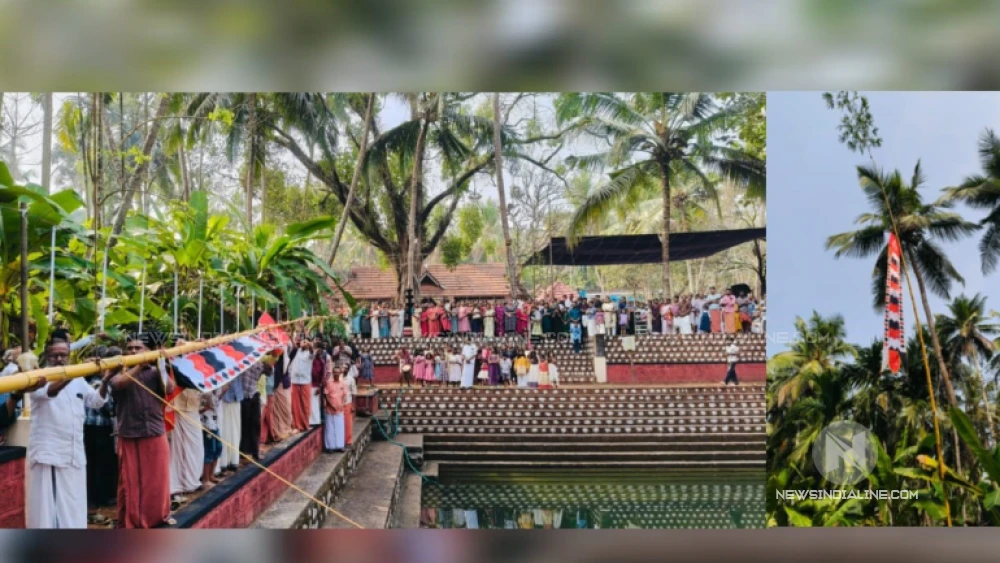 ശ്രീകണ്ഠനശാല ക്ഷേത്ര  ആറാട്ട് മഹോത്സവം കൊടിയേറി