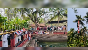 ശ്രീകണ്ഠനശാല ക്ഷേത്ര  ആറാട്ട് മഹോത്സവം കൊടിയേറി