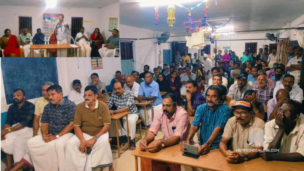 നരക്കോട് മീറോഡ് മലയിൽ  അറവു മാലിന്യ സംസ്കരണ കേന്ദ്രം ആരംഭിക്കാനുള്ള നീക്കത്തിനെതിരെ നാട്ടുകാ‌ർ